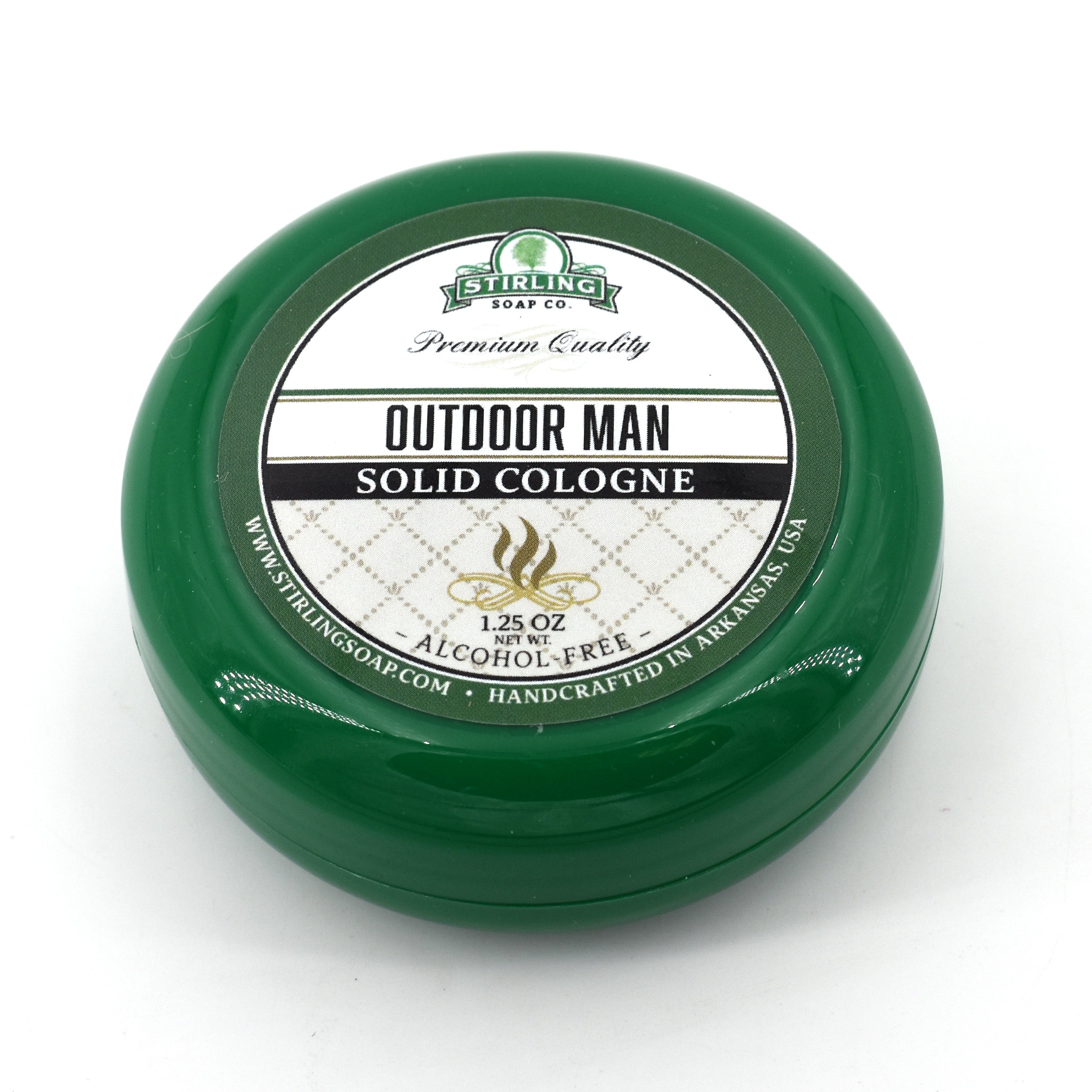 Outdoor Man - Solid Cologne Jar – Stirling Soap Company