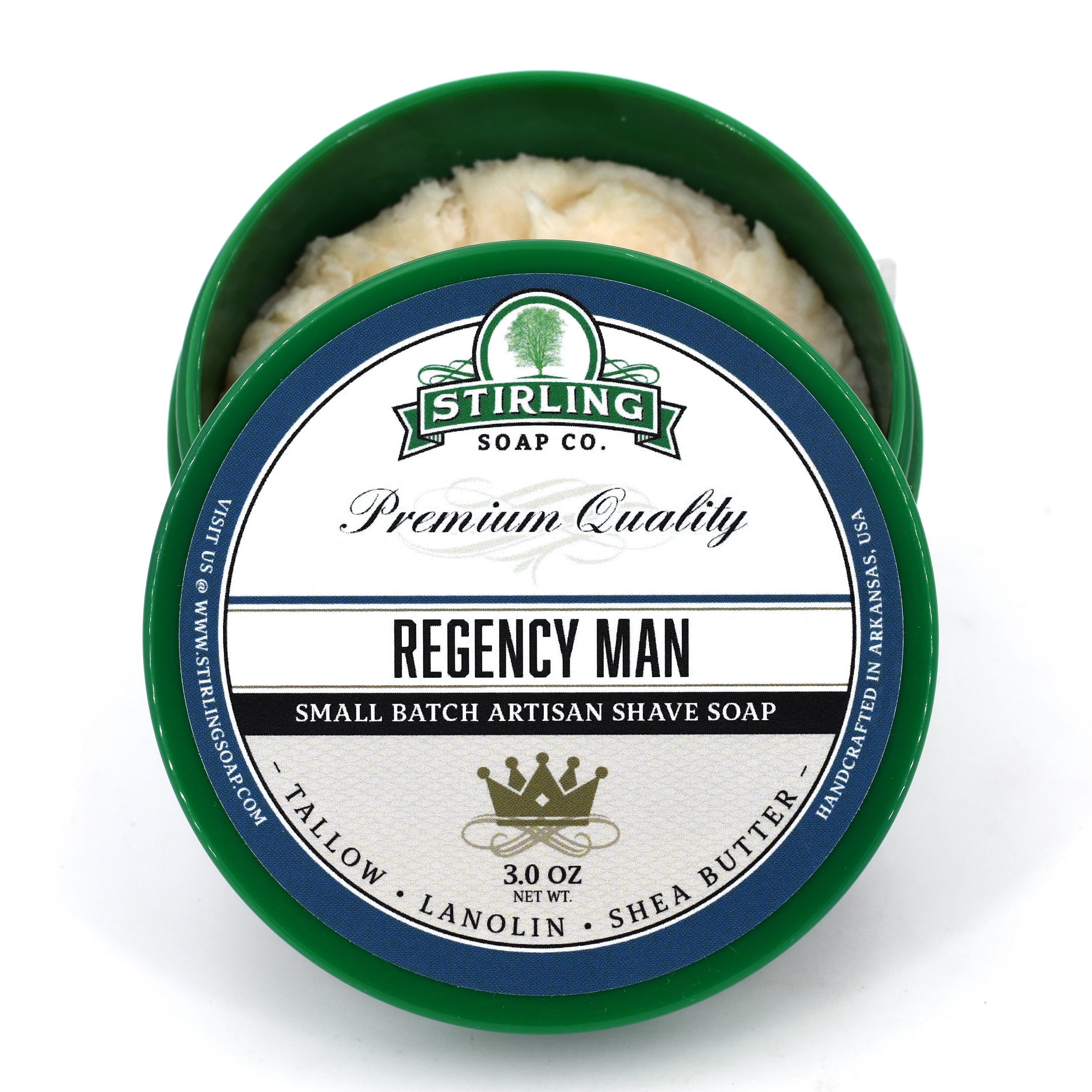 Regency Man - Shave Soap (3oz) – Stirling Soap Company