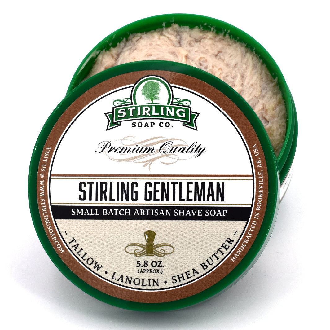 Stirling Gentleman - Shave Soap – Stirling Soap Company
