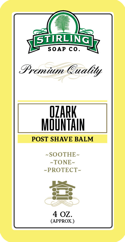 Ozark Mountain Post-Shave Balm – Stirling Soap Company