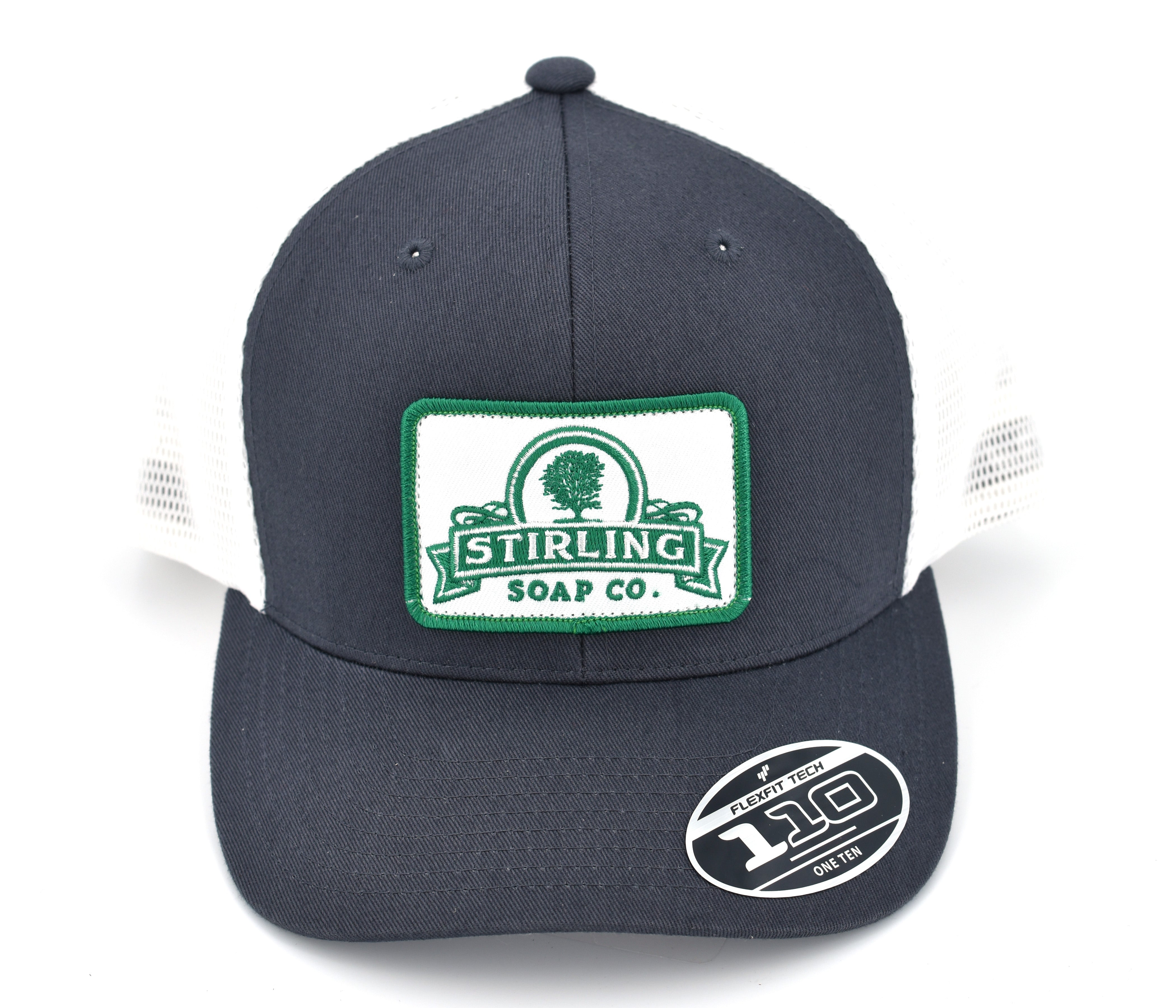 Flexfit 110 Snapback Hat - Charcoal/White – Stirling Soap Company