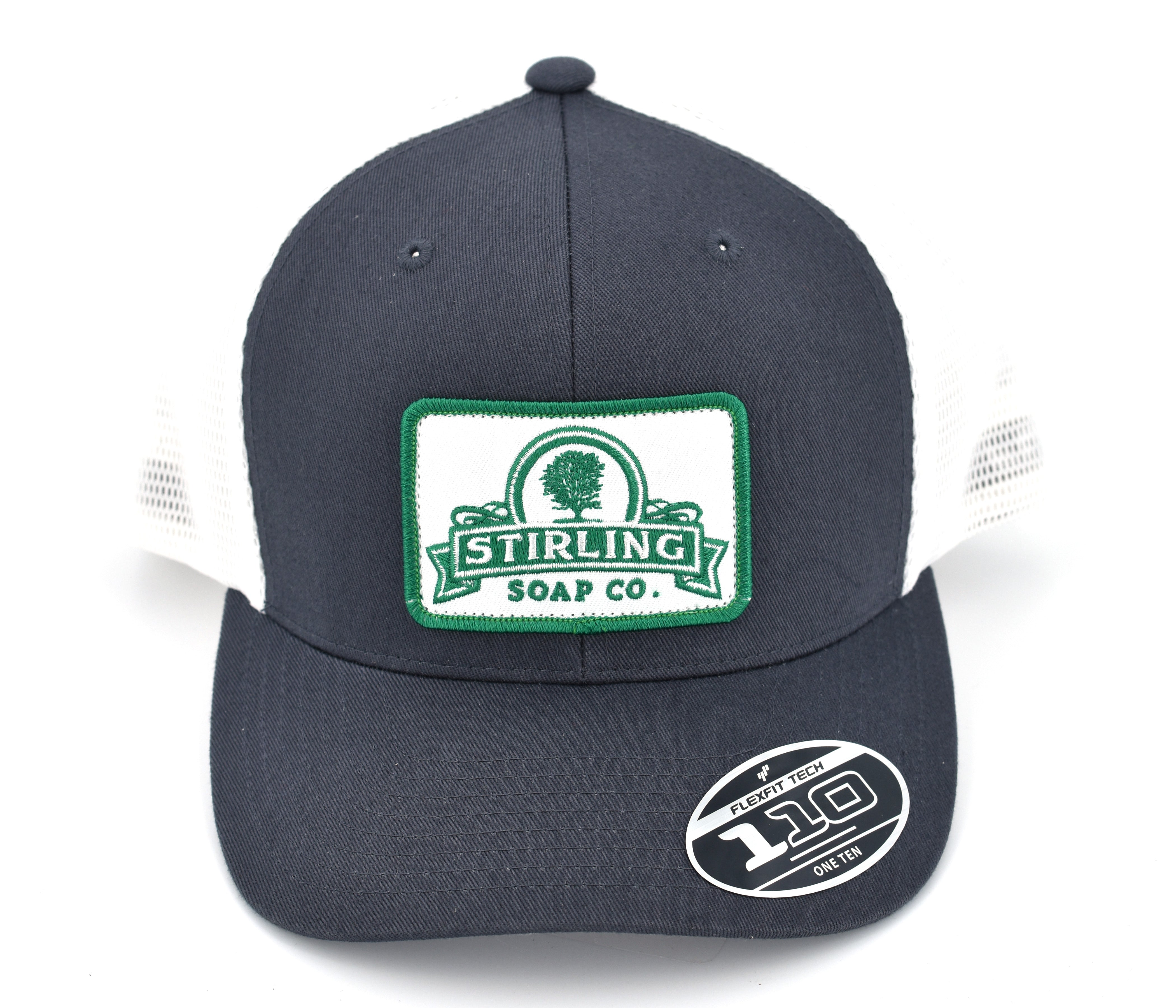 Flexfit 110 Snapback Hat Charcoal/White – Stirling Soap Company