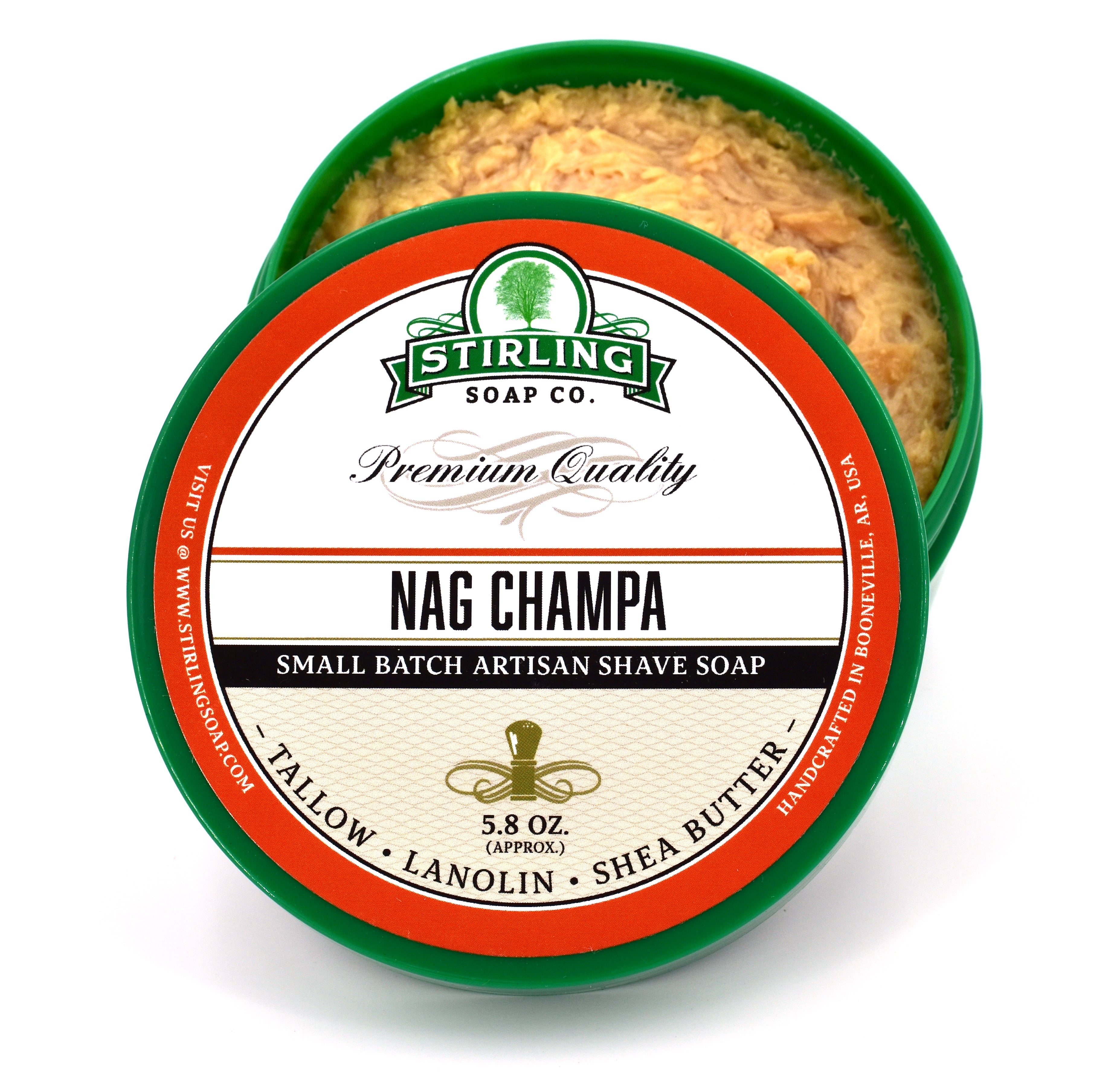 Nag Champa - Shave Soap – Stirling Soap Company