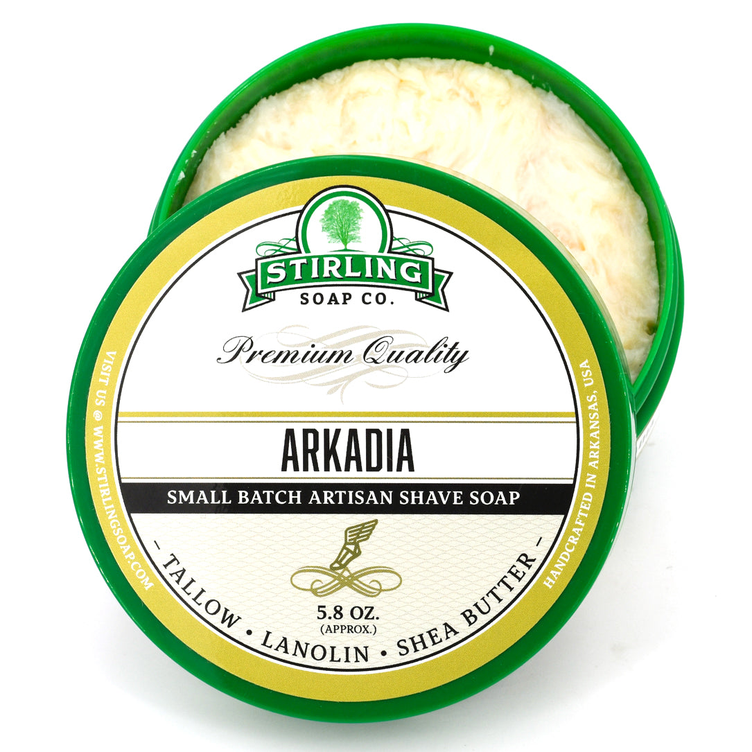 Arkadia - Shave Soap – Stirling Soap Company
