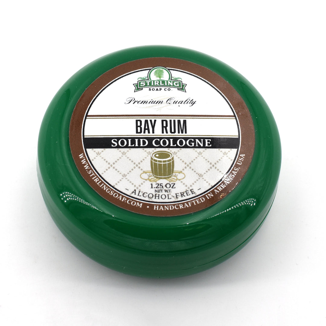 Bay Rum - Solid Cologne Jar