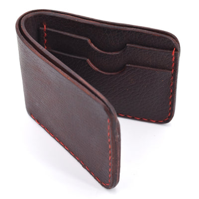 Bi-Fold Wallet (Red Threading)