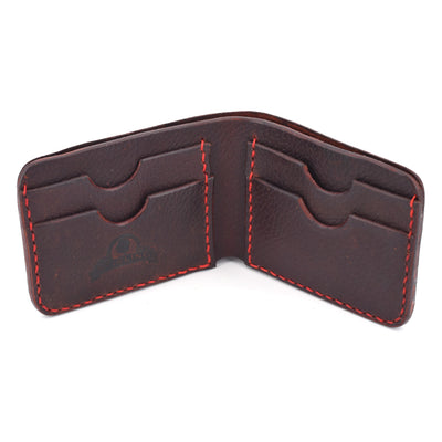 Bi-Fold Wallet (Red Threading)