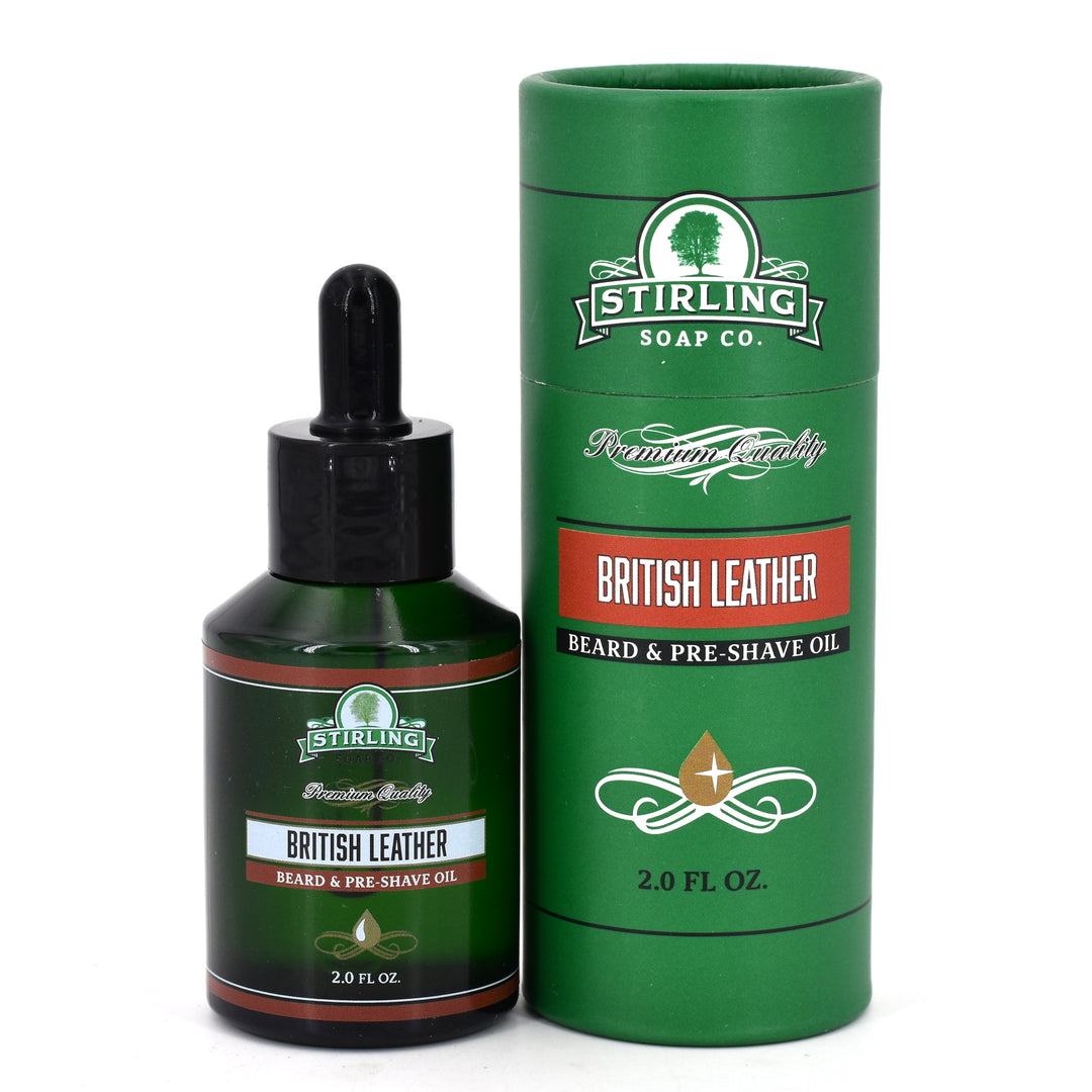 British Leather - Beard & Pre-Shave Oil