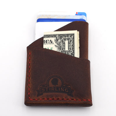Card Wallet (Red Threading)
