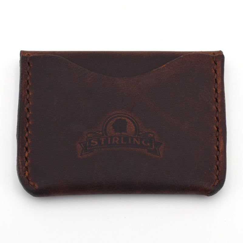 Flap Wallet (Brown Threading)