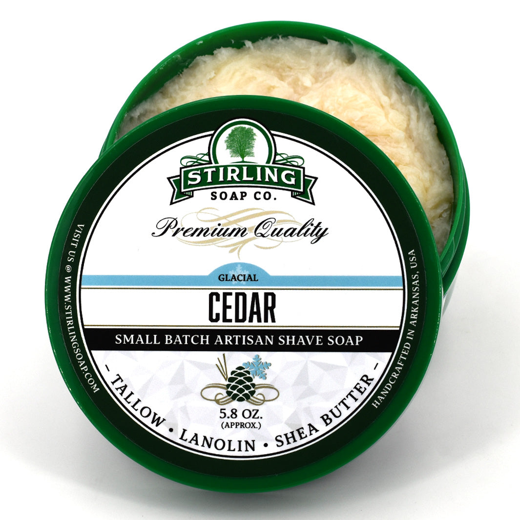 Glacial Cedar - Shave Soap