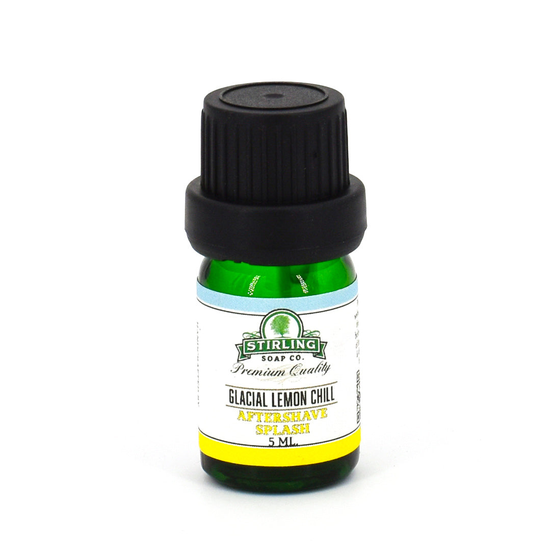 Glacial Lemon Chill - Aftershave Splash – Stirling Soap Company