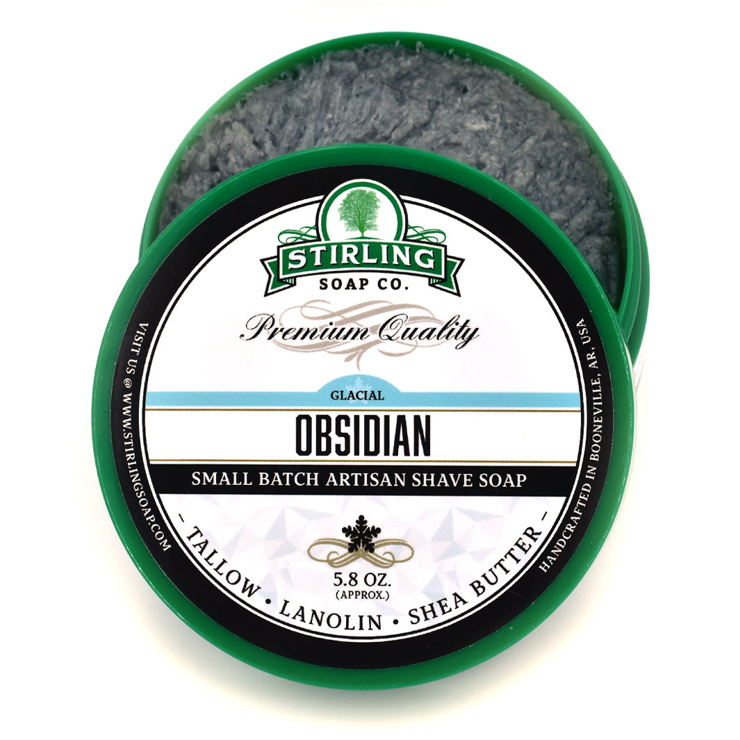 Glacial Obsidian - Shave Soap