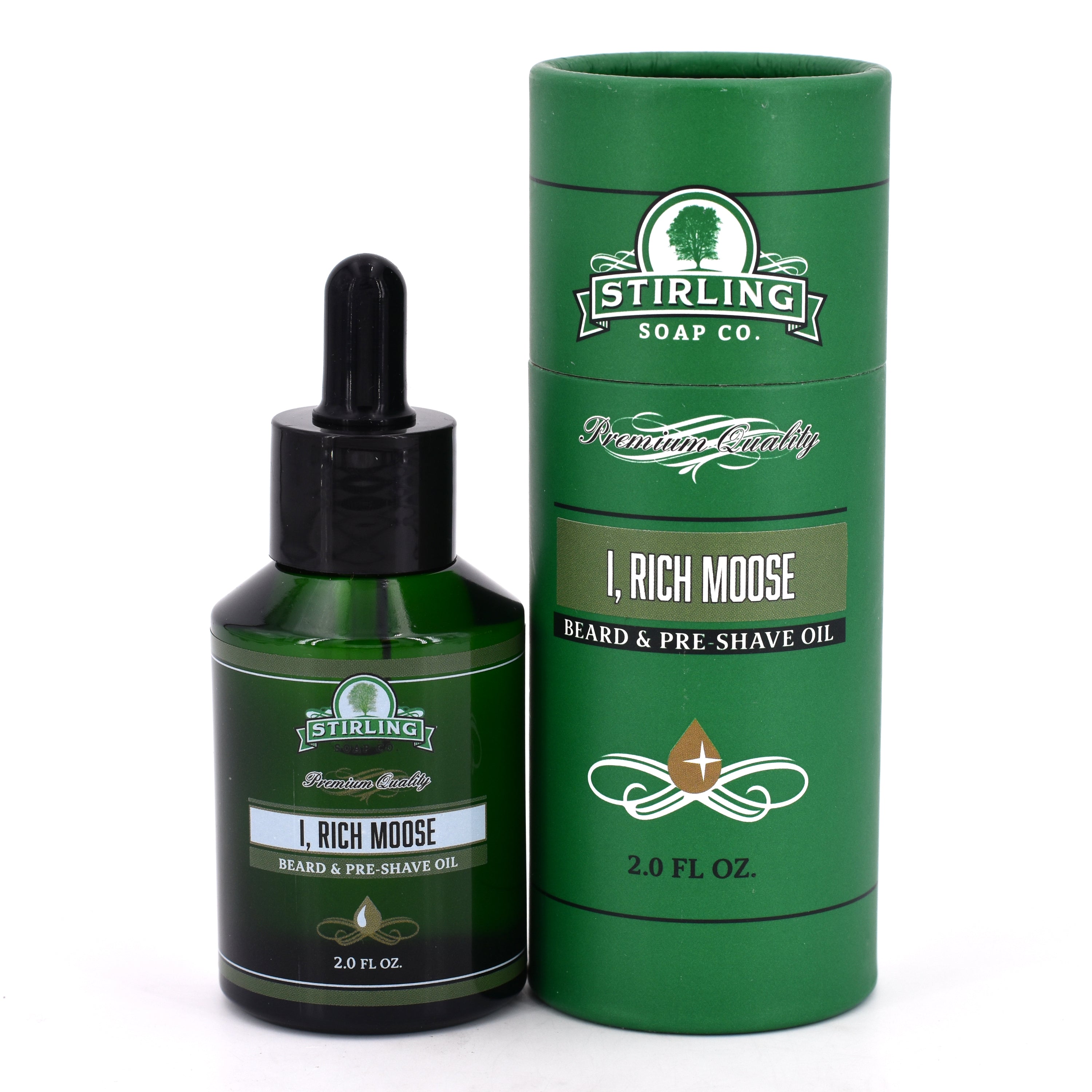 I, Rich Moose - Beard & Pre-Shave Oil – Stirling Soap Company