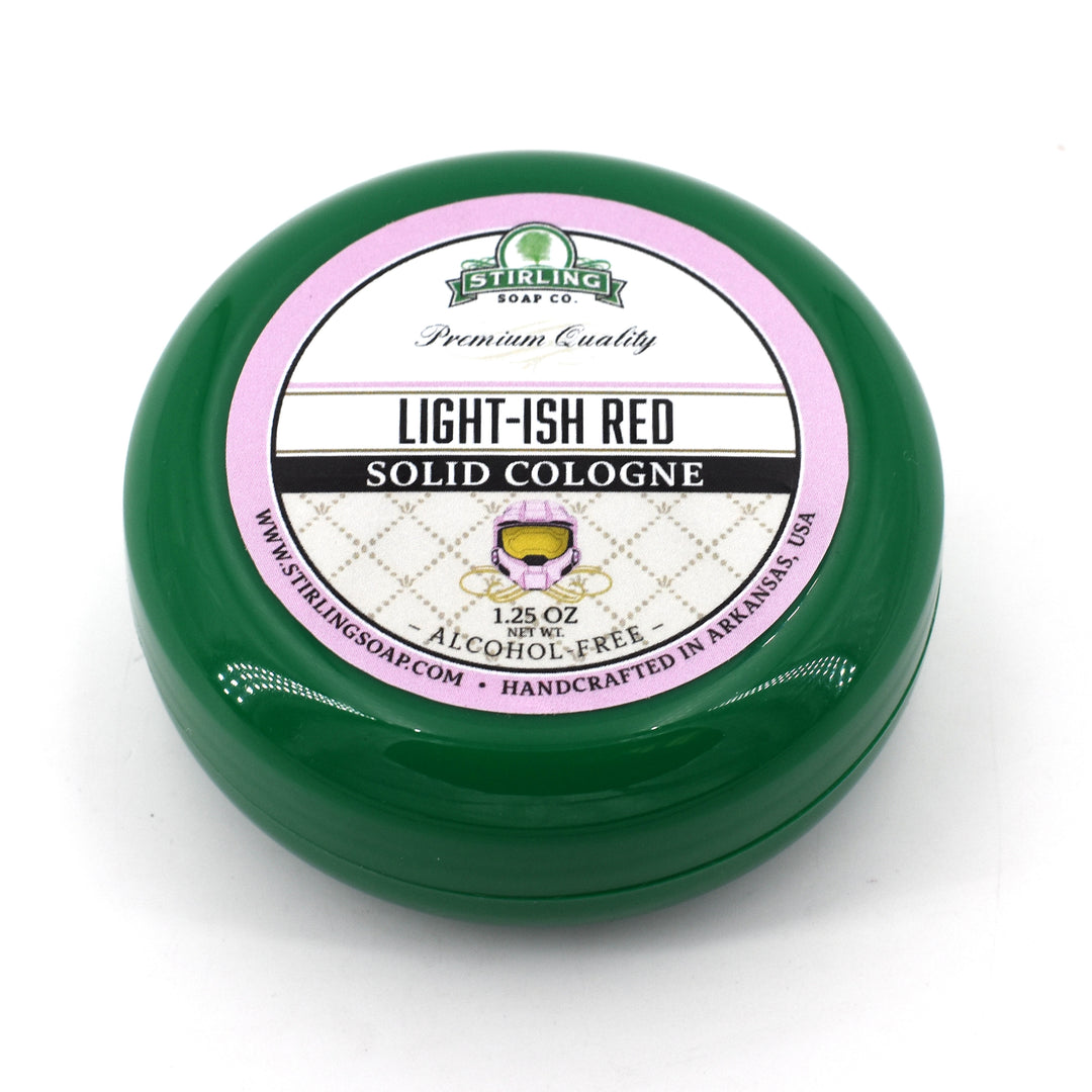 Light-ish Red - Solid Cologne Jar