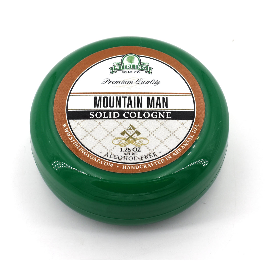 Mountain Man - Solid Cologne Jar
