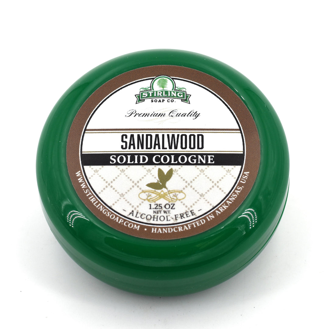 Sandalwood - Solid Cologne Jar