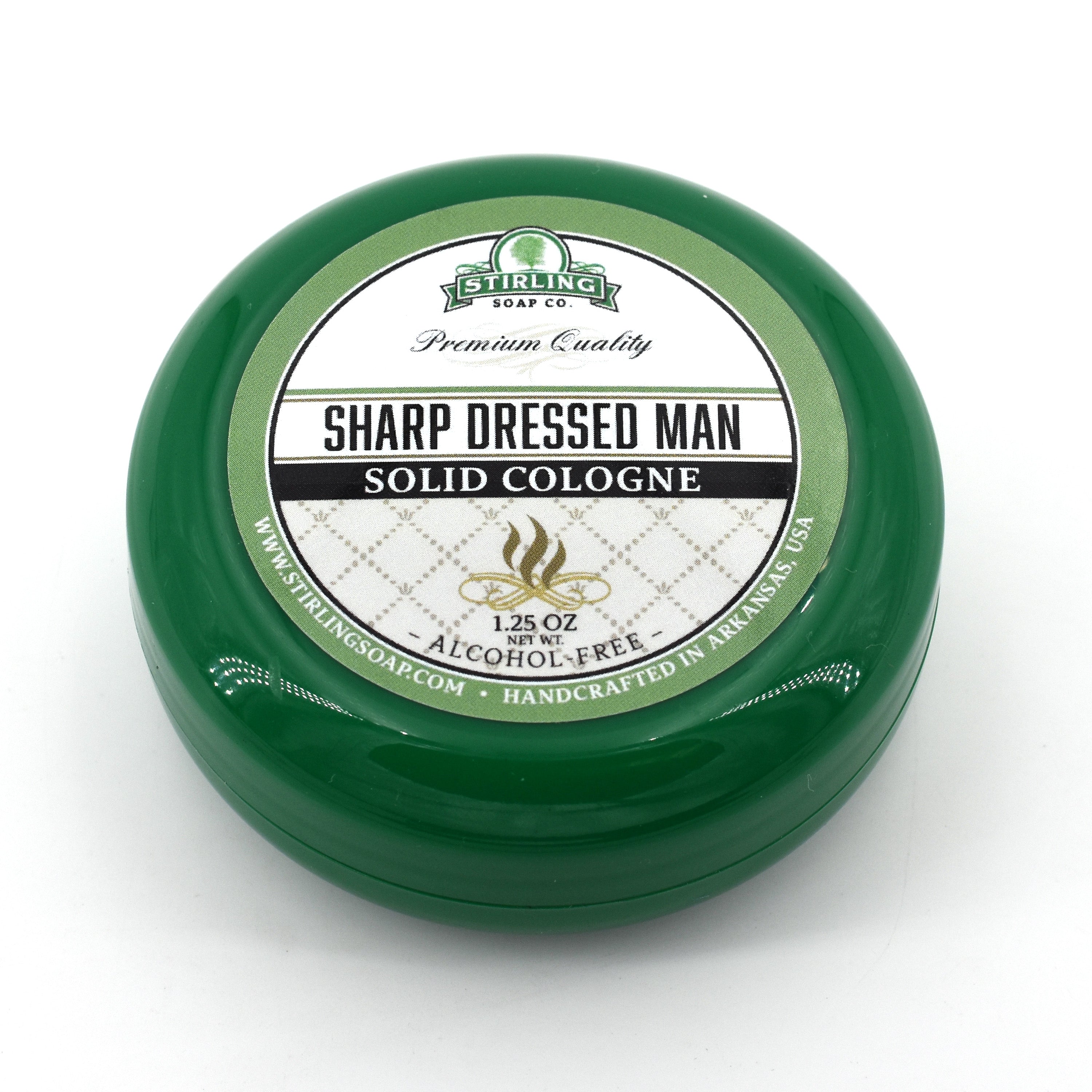 Sharp Dressed Man - Solid Cologne Jar – Stirling Soap Company