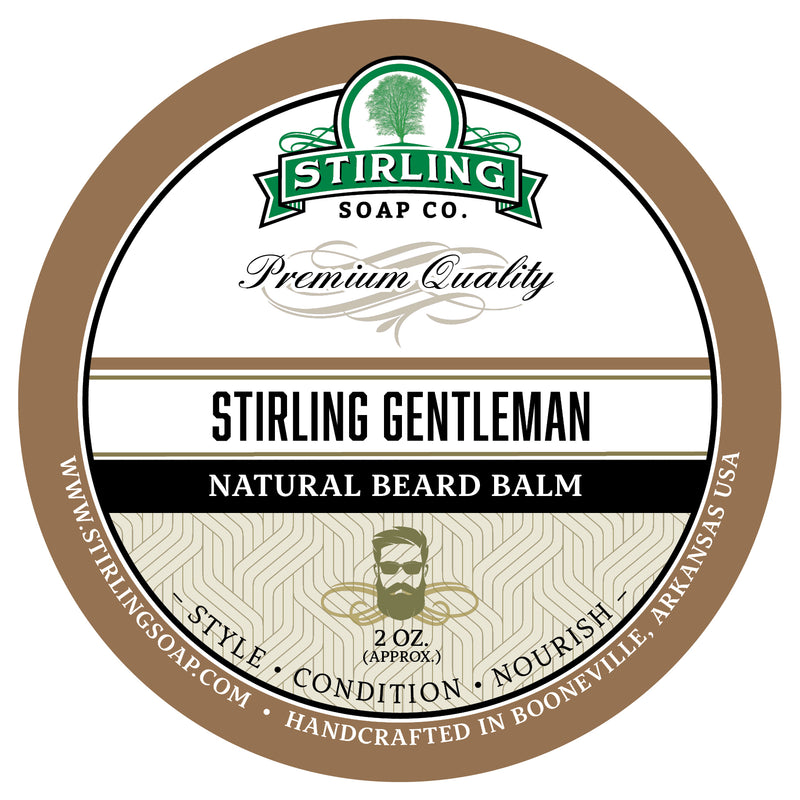 Stirling Gentleman Beard Balm - 2oz
