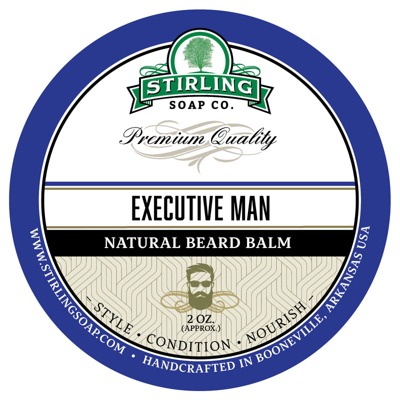 Executive Man Beard Balm - 2oz