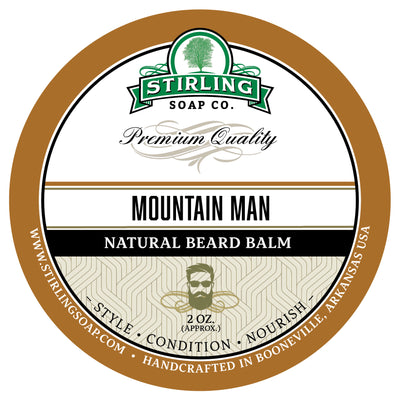 Mountain Man Beard Balm - 2oz
