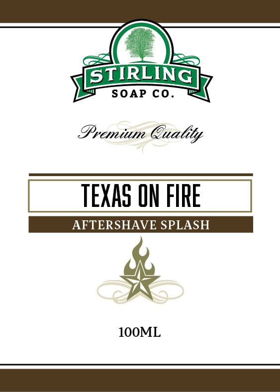 Texas on Fire - 100ml Aftershave Splash