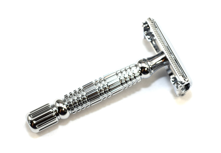 Baili Chrome Twist-to-Open DE Razor (BR179)