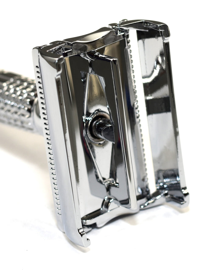 Baili Chrome Twist-to-Open DE Razor (BR179)