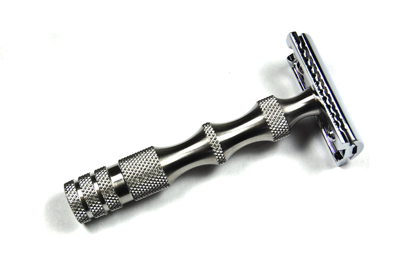 Stainless Steel Handle DE Razor (DE3P7S)