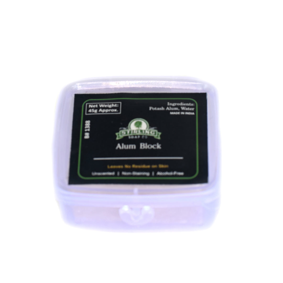 Stirling Alum Block - 45g