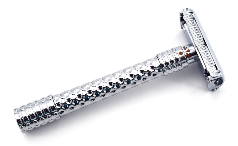 Baili Stepless Twist-to-Open Adjustable DE Razor (BD191)