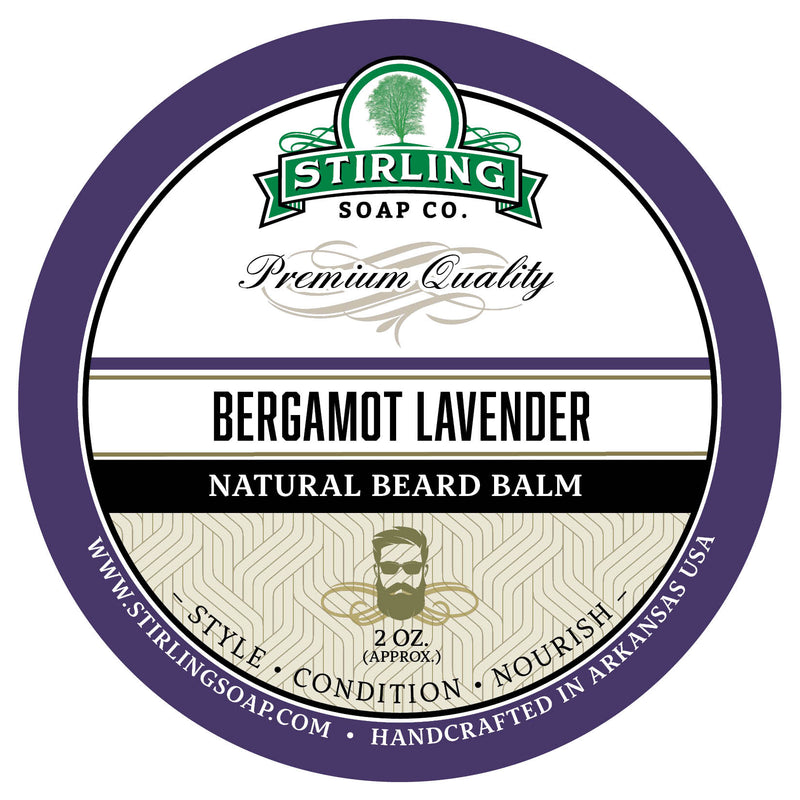 Bergamot Lavender Beard Balm - 2oz