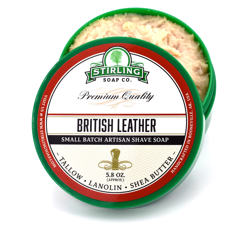 British Leather - Shave Soap