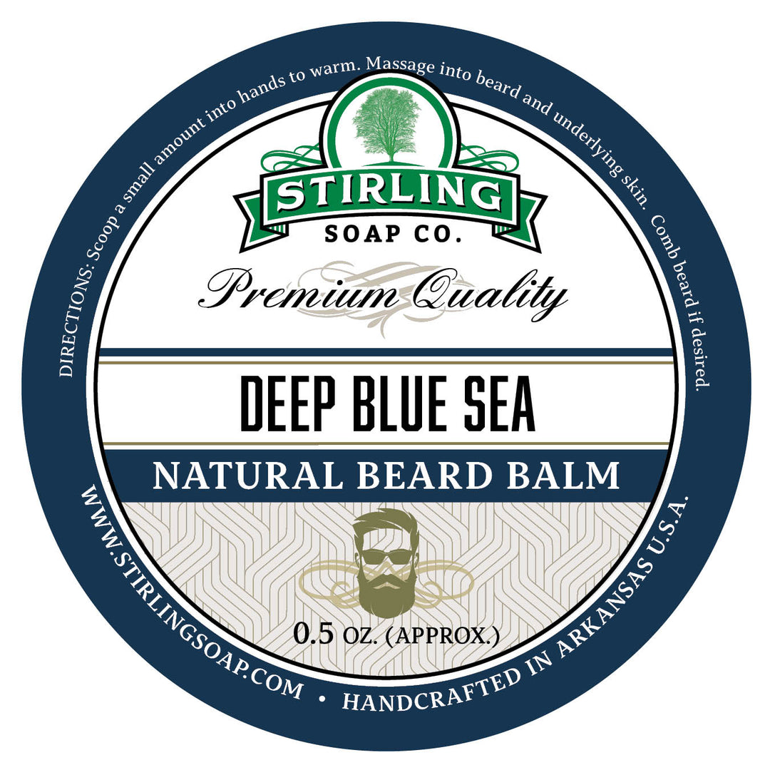 Deep Blue Sea Beard Balm - 1/2oz