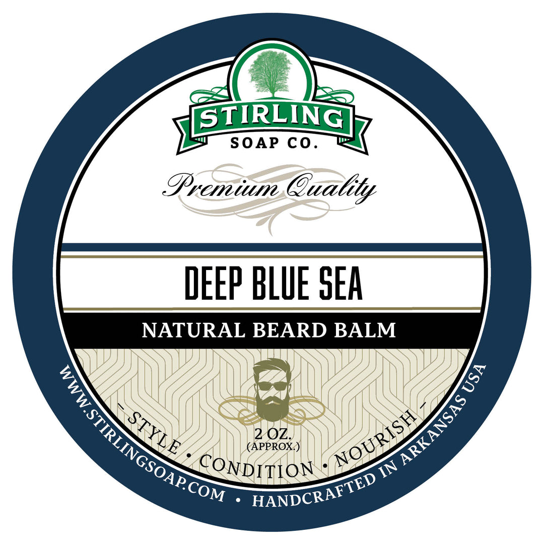 Deep Blue Sea Beard Balm - 2oz