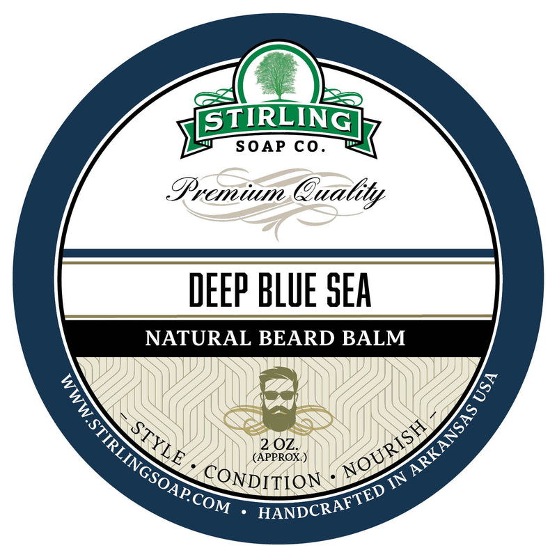 Deep Blue Sea Beard Balm - 2oz