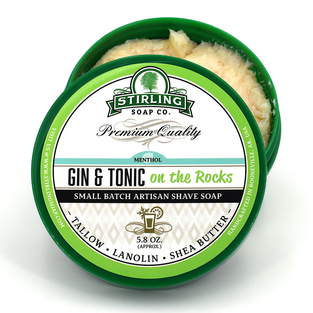 Gin & Tonic on the Rocks - Shave Soap