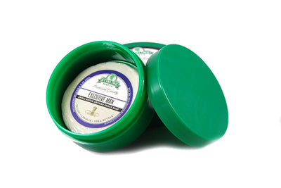 Green Thick Wall Shave Jar - 4oz