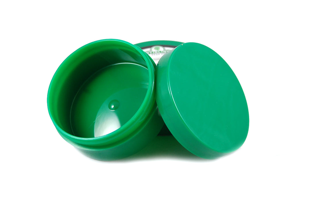 Green Thick Wall Shave Jar - 4oz