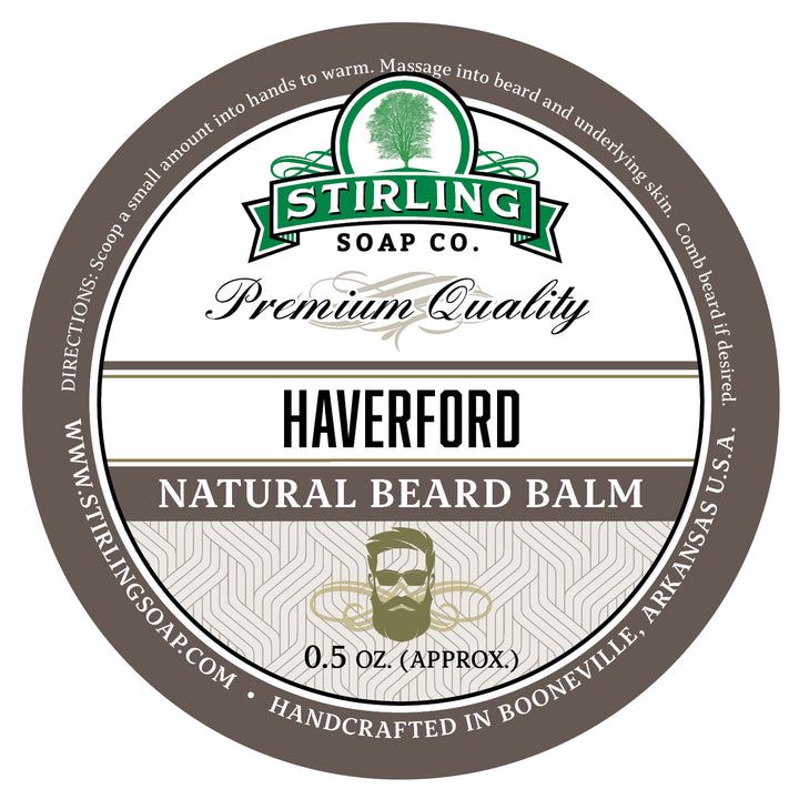 Haverford Beard Balm - 1/2oz