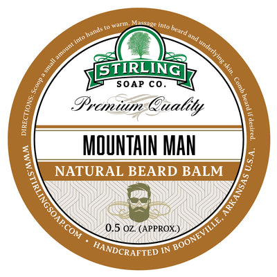 Mountain Man Beard Balm - 1/2oz