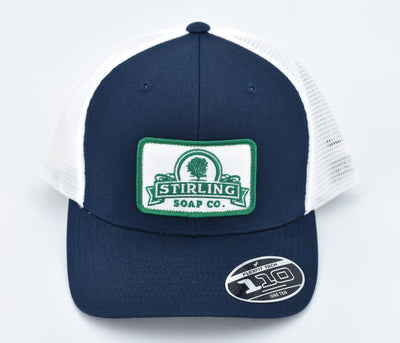 Flexfit 110 Snapback Hat - Navy/White
