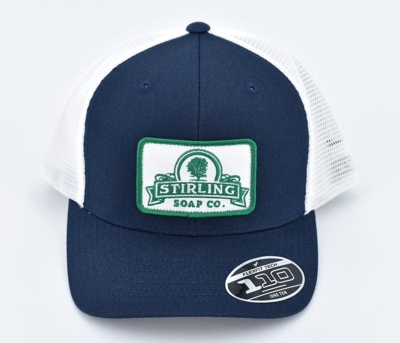 Flexfit 110 Snapback Hat - Navy/White