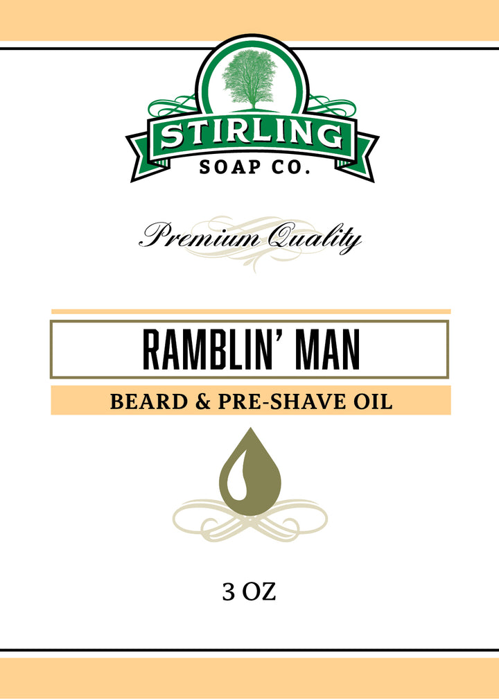Ramblin' Man - Beard & Pre-Shave Oil