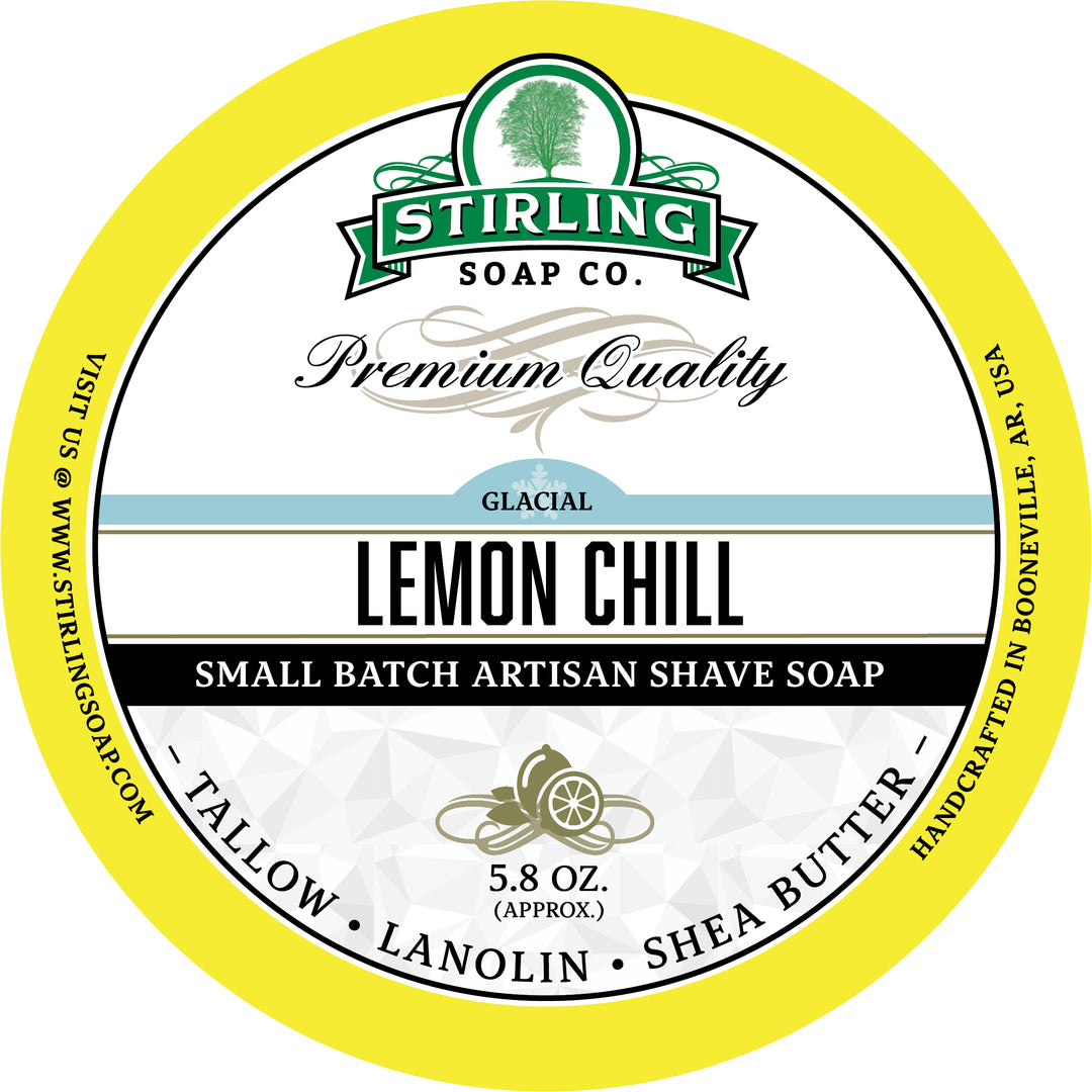 Glacial Lemon Chill - Shave Soap