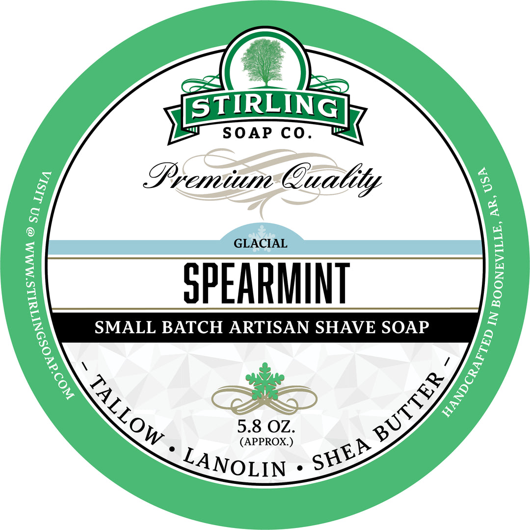 Glacial Spearmint - Shave Soap