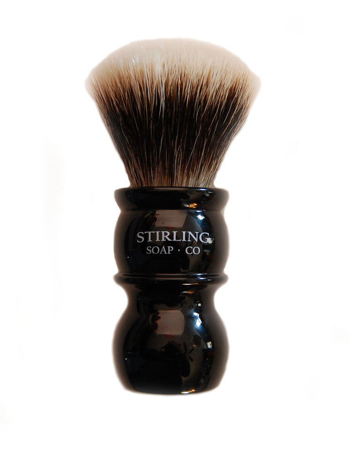 Finest Badger Shave Brush - 24mm Fan Knot (Black)