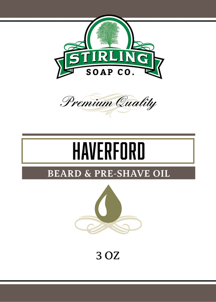 Haverford - Beard & Pre-Shave Oil
