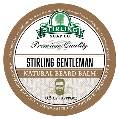 Stirling Gentleman Beard Balm - 1/2oz