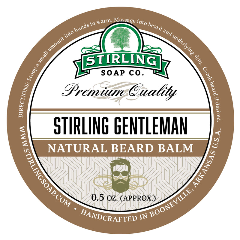Stirling Gentleman Beard Balm - 1/2oz